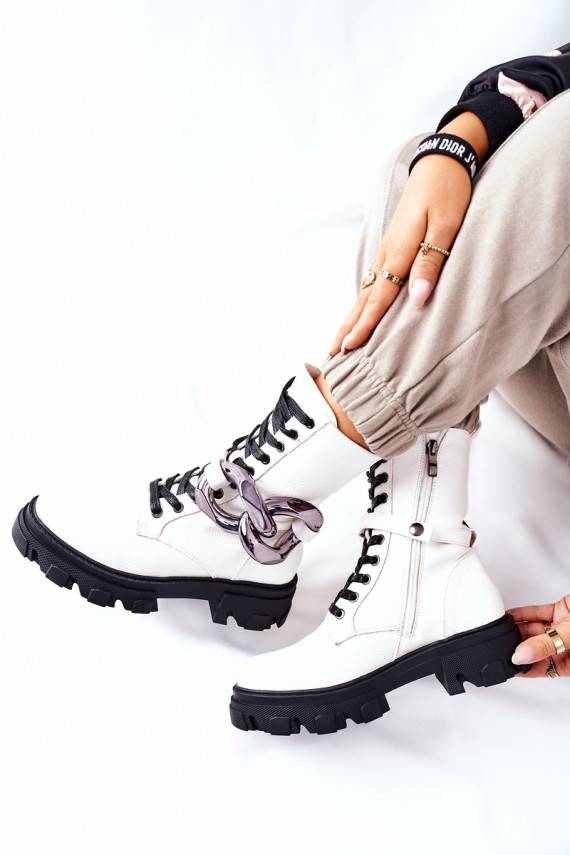 S. Barski Sieviešu puszābaki baltas krāsas no Jensen