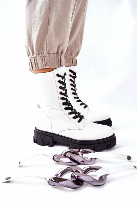 S. Barski Sieviešu puszābaki baltas krāsas no Jensen