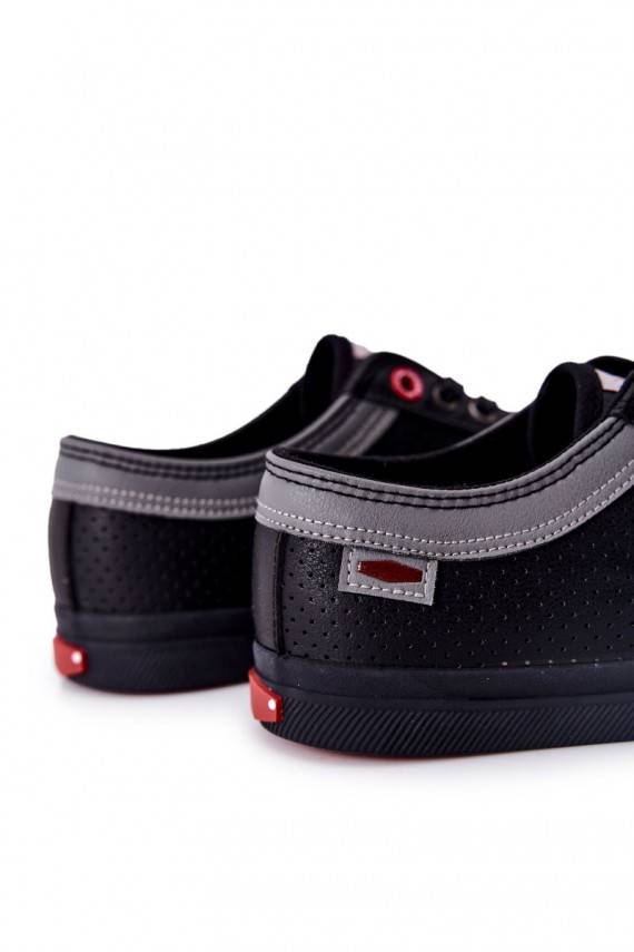 vīriešiem brīvā laika apavi Cross Jeans II1R4004C melnas krāsas