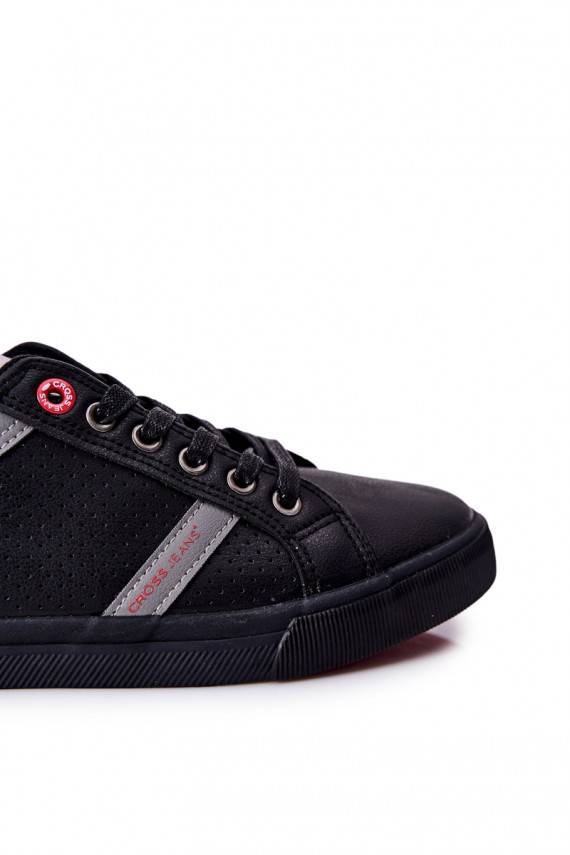 vīriešiem brīvā laika apavi Cross Jeans II1R4004C melnas krāsas