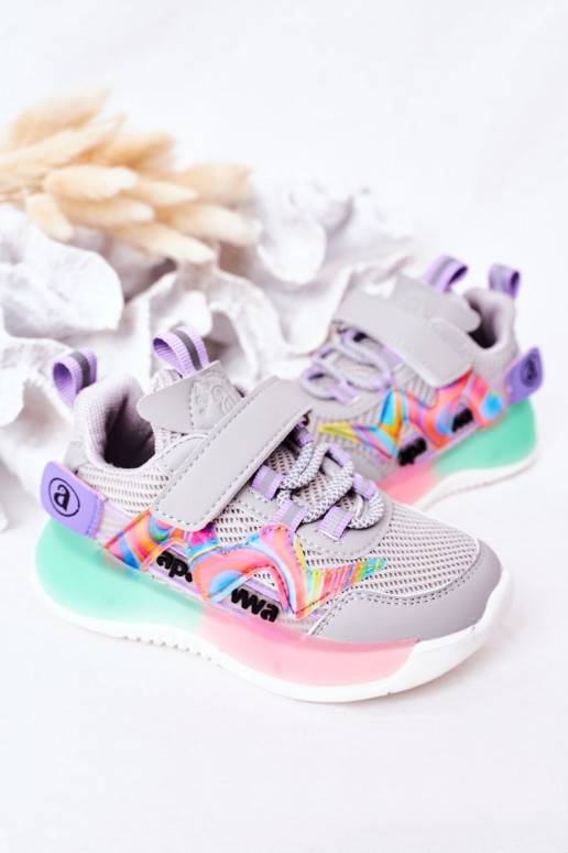 Bērnu apavi Sneakers modeļa apavi Pelēkas krāsas Jump Jump