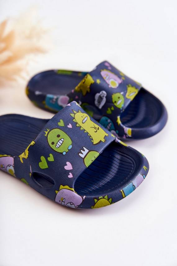 Viegli Bērnu čības tumši zilas krāsas Astro