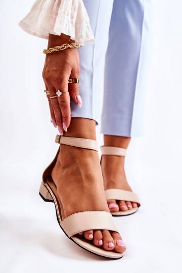 sandales smilšu krāsas Shanley 2