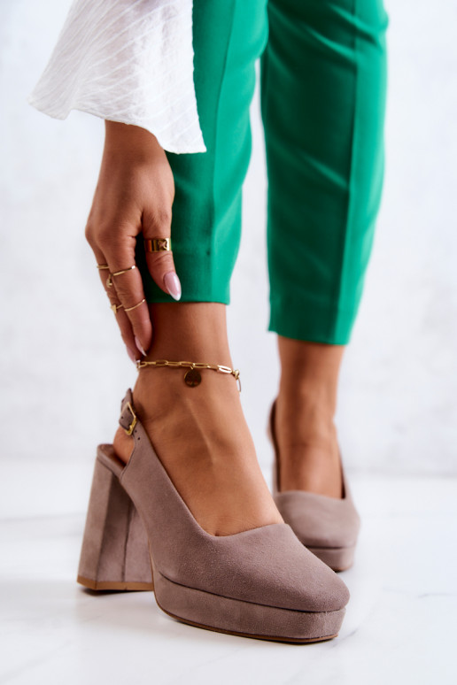 Kurpes zamšādas  05441-10 smilšu krāsas