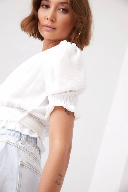 Blūze  krēmkrāsas Blūze  krēmkrāsas