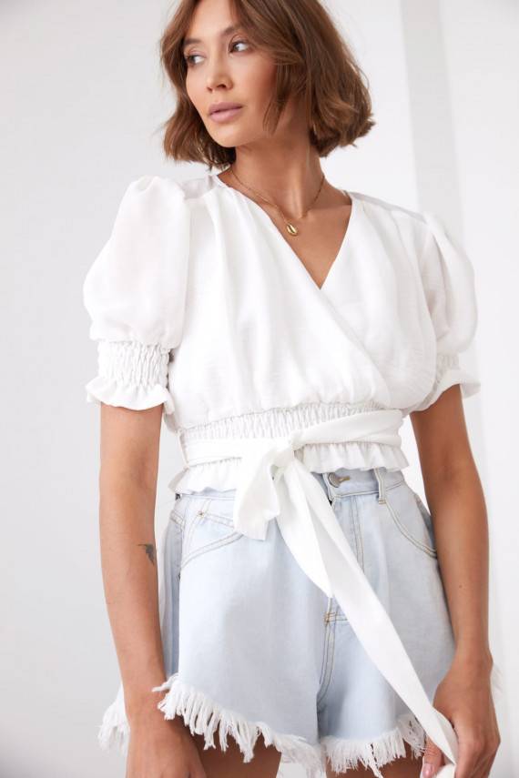 Blūze  krēmkrāsas