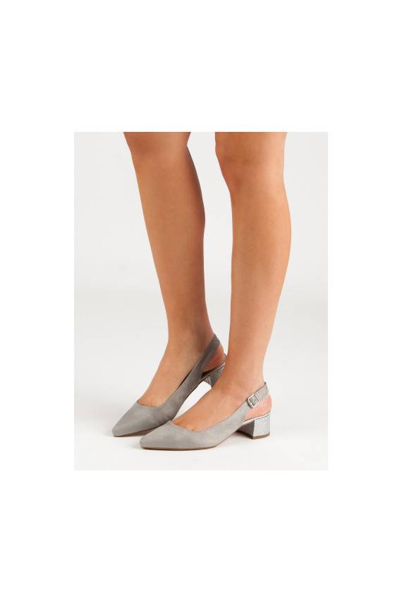 Kurpes ar spīdīgiem papēžiem YL381G