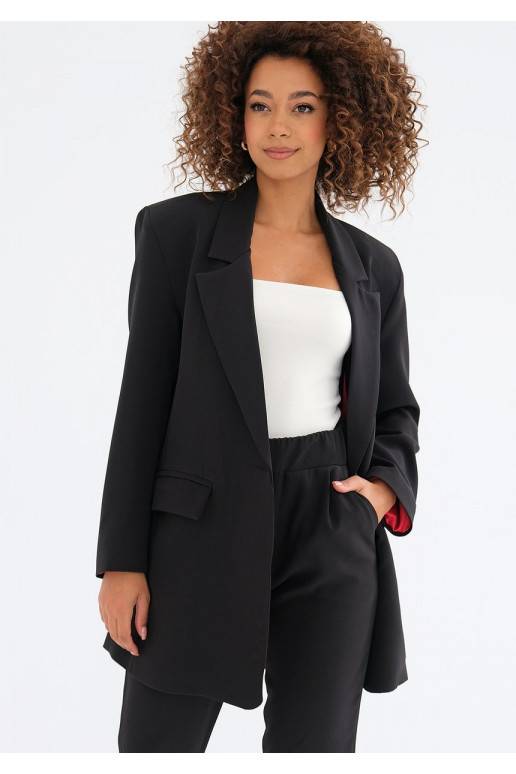 Gia - stilīga melna jaka