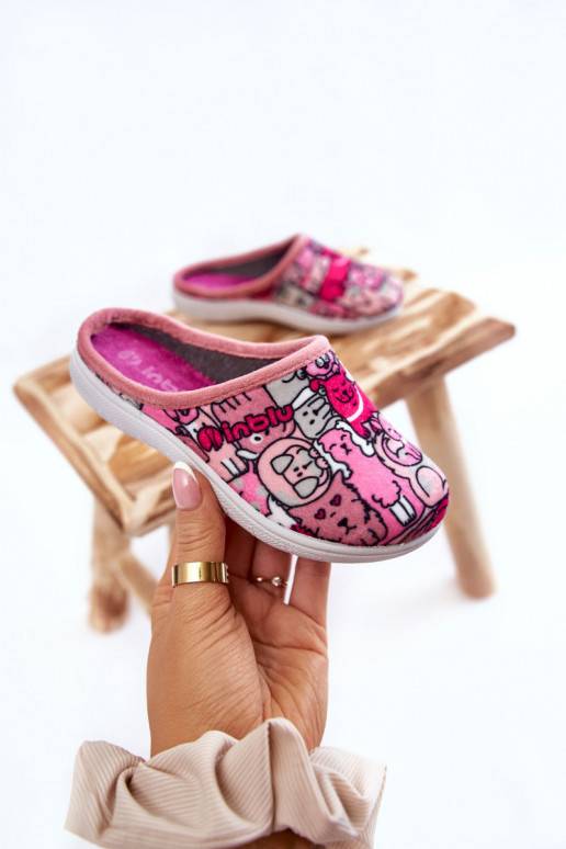 Bērnu apavi čības  Inblu B9000046 Rozā krāsas