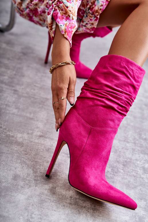   Marszczone Sieviešu puszābaki garie zābaki Rozā krāsas Laguna