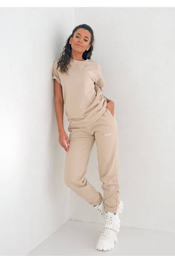 Warm Sand loose fit sporta bikses