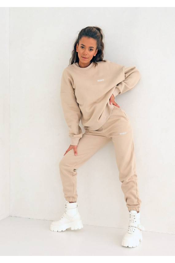 Warm Sand loose fit sporta bikses