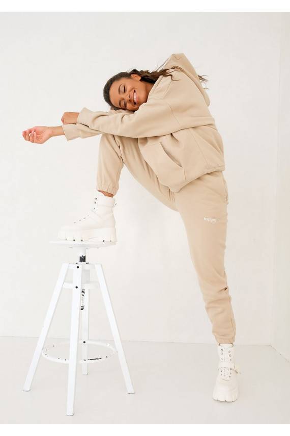 Warm Sand loose fit sporta bikses