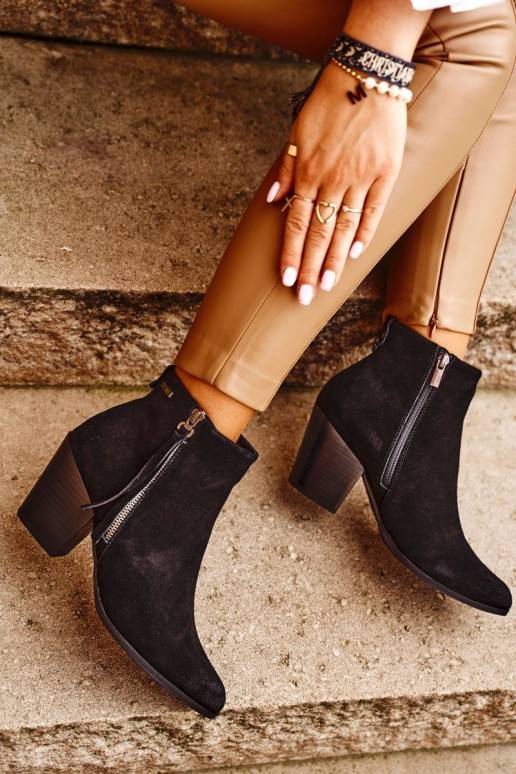 Sieviešu puszābaki Big Star melnas krāsas GG274362