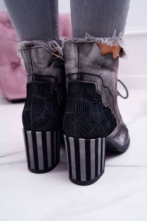 Sieviešu puszābaki  Pelēkas krāsas 03190