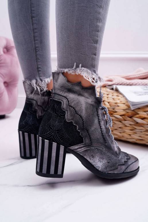 Sieviešu puszābaki  Pelēkas krāsas 03190