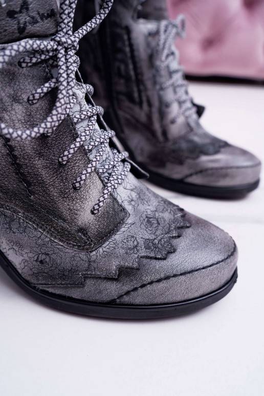 Sieviešu puszābaki  Pelēkas krāsas 03190