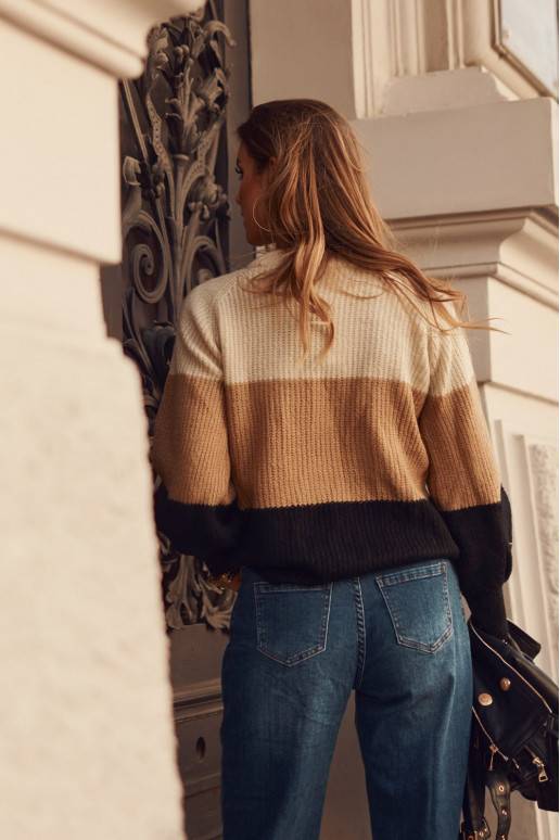 Sieviešu džemperis  ziloņkauls 321920 Sieviešu džemperis  ziloņkauls 321920