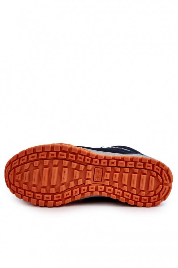 vīriešiem pārgājienu zābaki Memory Foam Big Star KK174110 tumši zilas krāsas