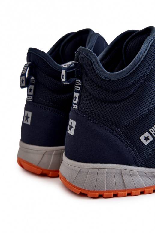 vīriešiem pārgājienu zābaki Memory Foam Big Star KK174110 tumši zilas krāsas