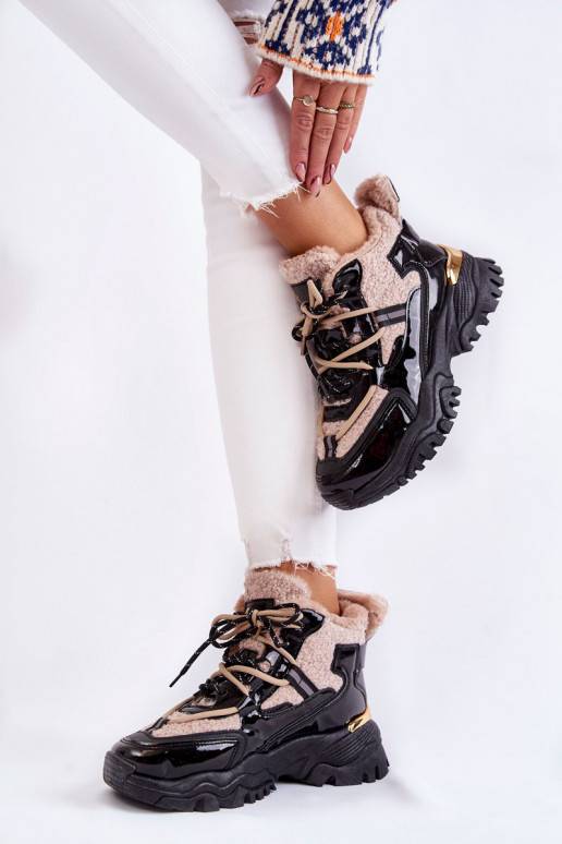   siltināti sporta apavi apavi -smilšu krāsas Edora