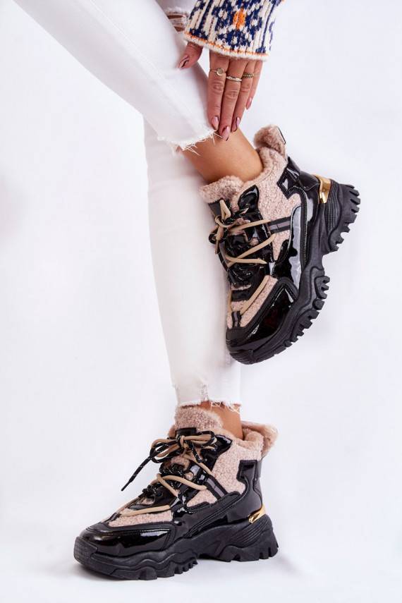   siltināti sporta apavi apavi -smilšu krāsas Edora