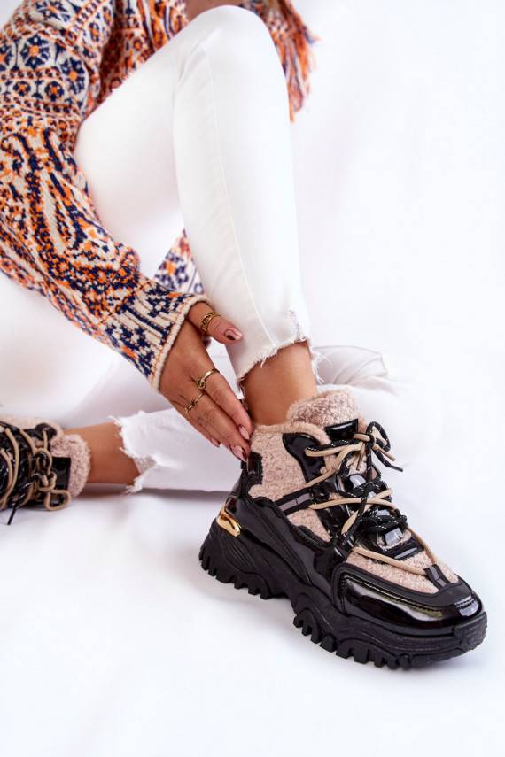   siltināti sporta apavi apavi -smilšu krāsas Edora