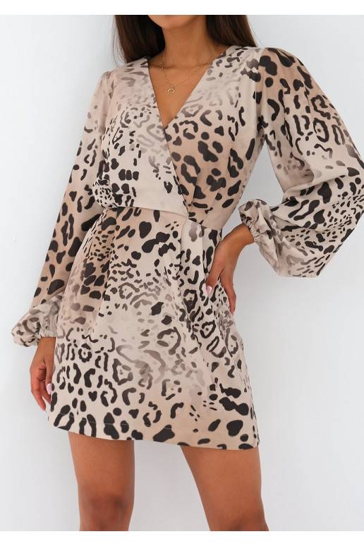 Noemi - Puķaina Mini kleita