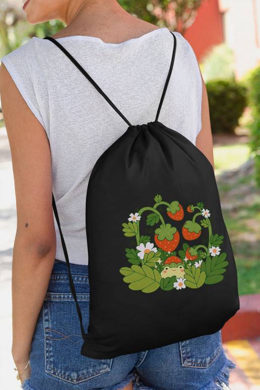 Mini mugursoma Strawberry Frog