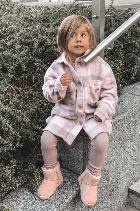 Bērnu ziemas apavi Rozā krāsas Gooby