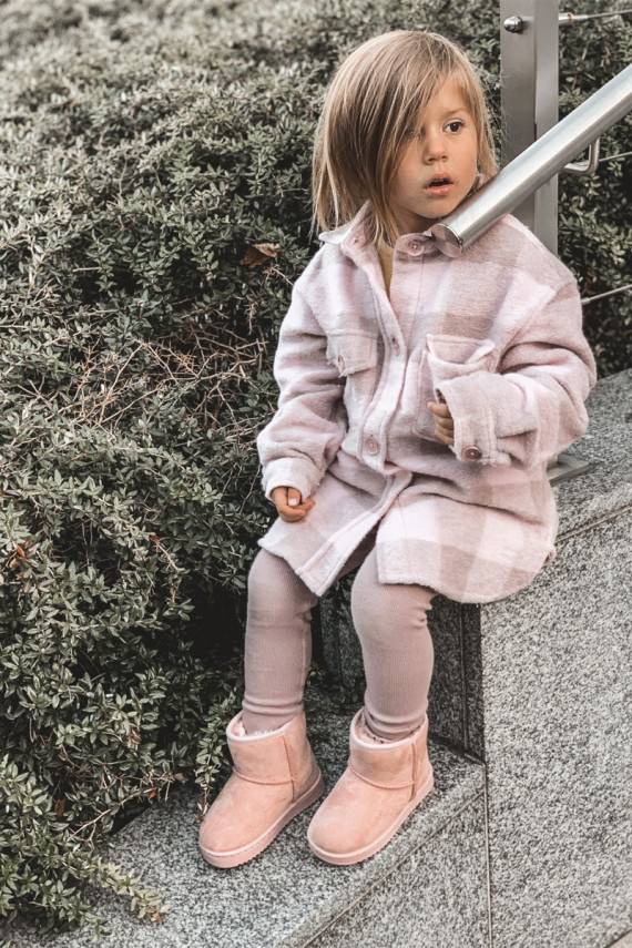 Bērnu ziemas apavi Rozā krāsas Gooby