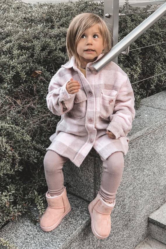 Bērnu ziemas apavi Rozā krāsas Gooby