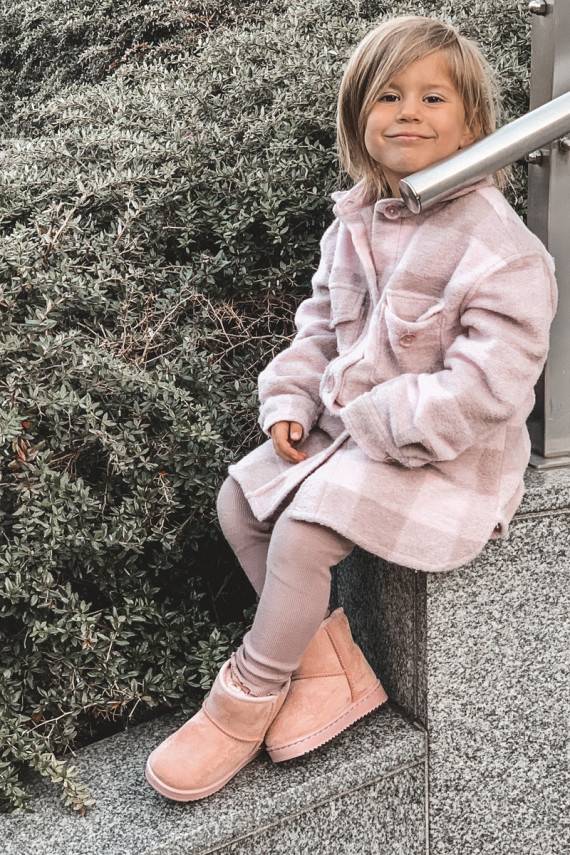 Bērnu ziemas apavi Rozā krāsas Gooby