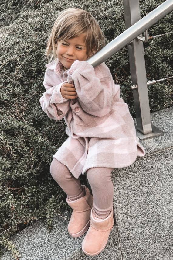 Bērnu ziemas apavi Rozā krāsas Gooby