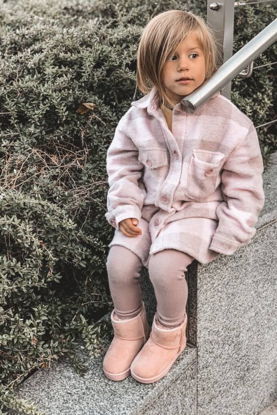 Bērnu ziemas apavi Rozā krāsas Gooby