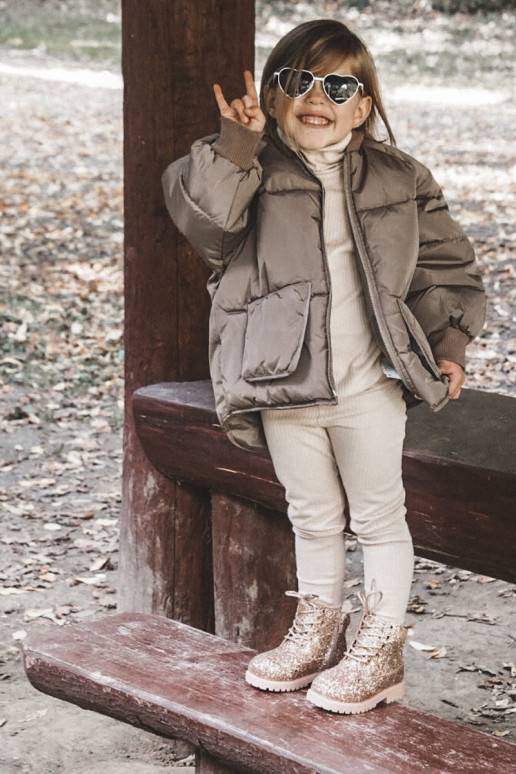 Bērnu apavi Zelta krāsas Mermaid Bērnu apavi Zelta krāsas Mermaid