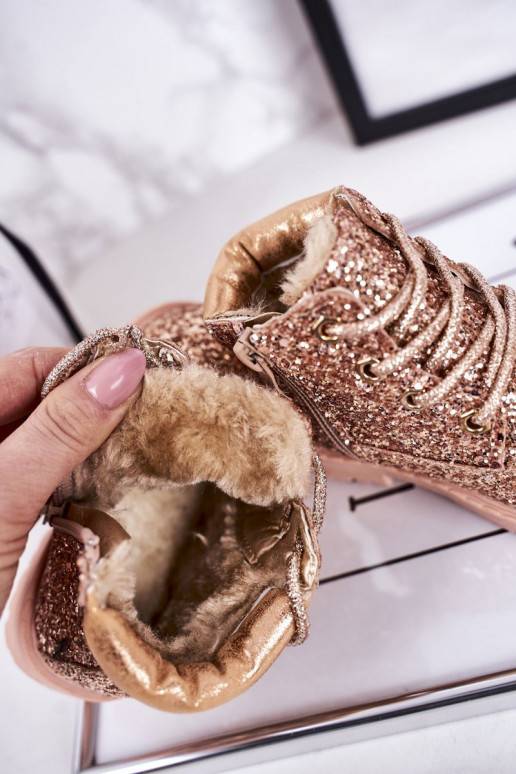 Bērnu apavi Zelta krāsas Mermaid Bērnu apavi Zelta krāsas Mermaid