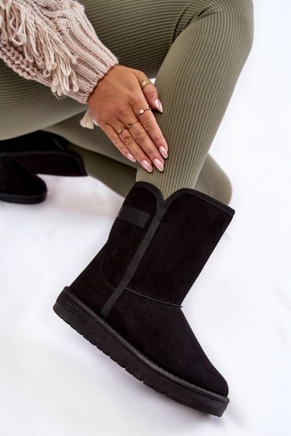    sniega apavi Big Star KK274618 melnas krāsas