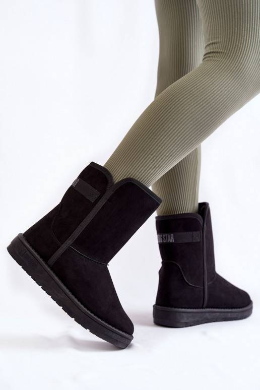    sniega apavi Big Star KK274618 melnas krāsas