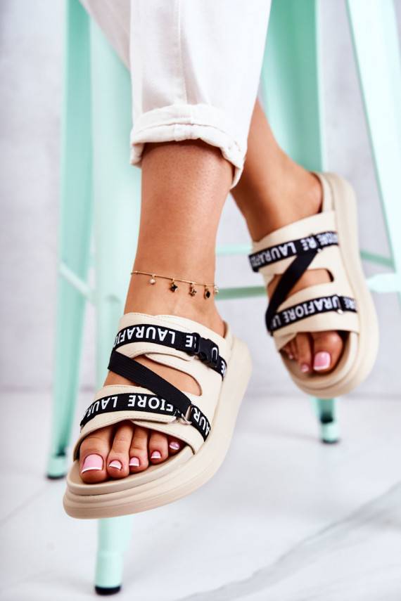   Stilīgasrnas Čibas no dabīgas ādas La.Fi smilšu krāsas Menifis