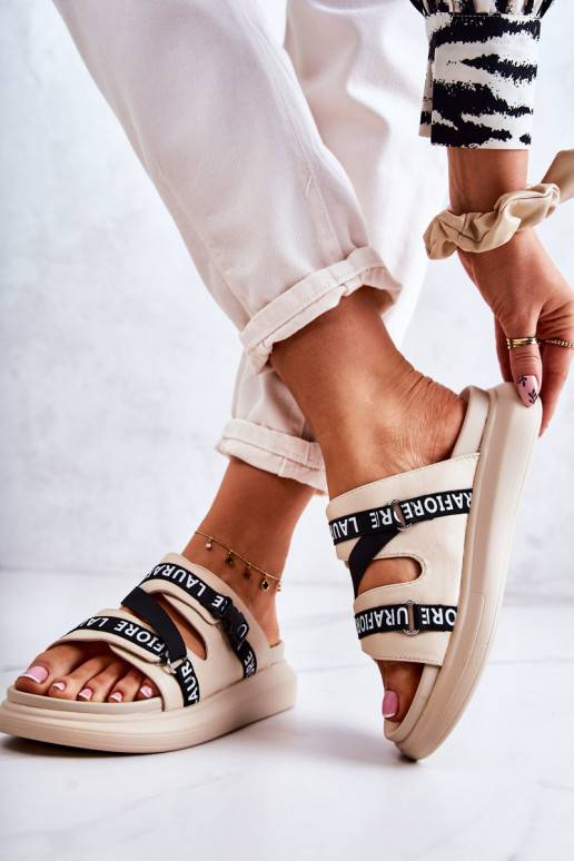   Stilīgasrnas Čibas no dabīgas ādas La.Fi smilšu krāsas Menifis