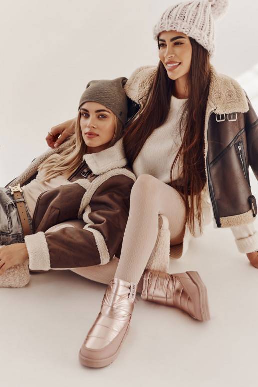 sniega apavi Big Star II274119 Rozā krāsas   sniega apavi Big Star II274119 Rozā krāsas