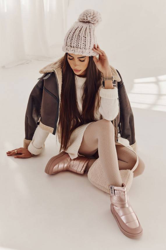   sniega apavi Big Star II274119 Rozā krāsas