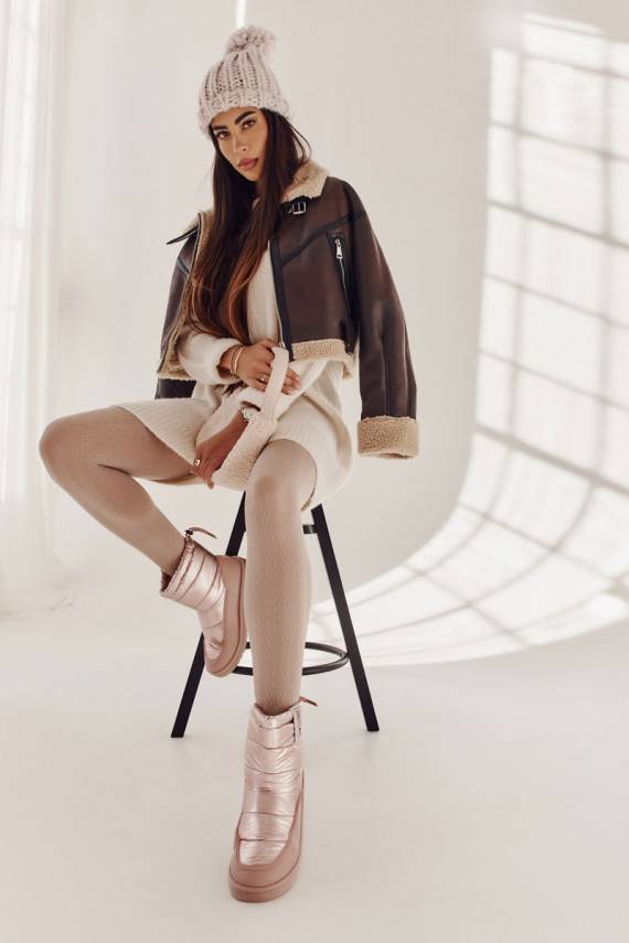   sniega apavi Big Star II274119 Rozā krāsas