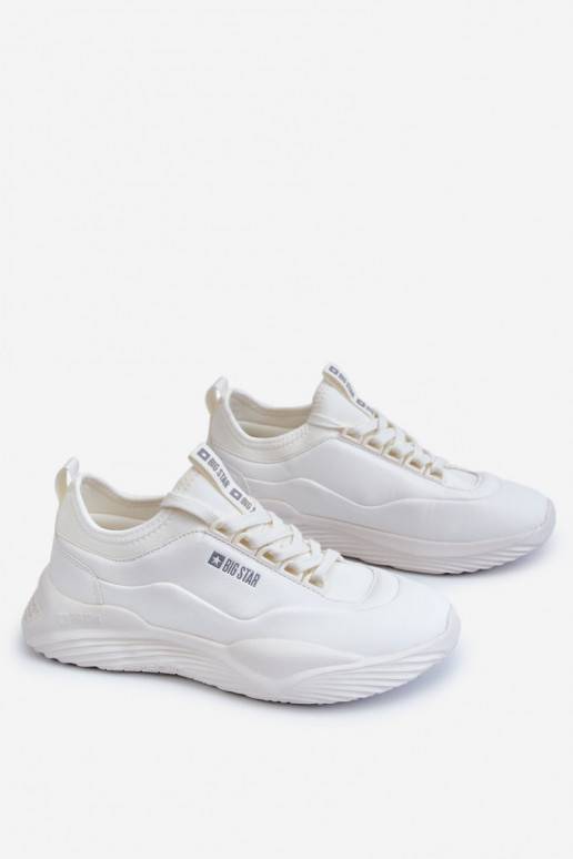   Sneakers modeļa apavi Memory Foam System Big Star LL274417 baltas krāsas