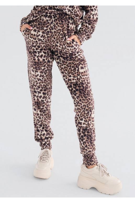 Zuno -  Leoparda apdrukas bikses