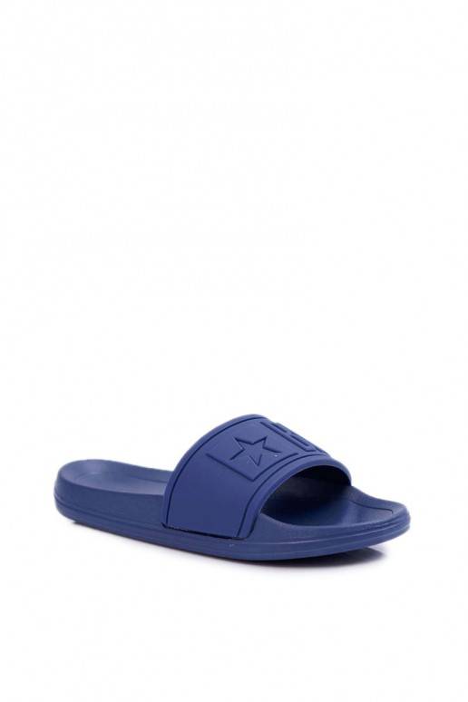 Čības Bērnu apavi Big Star tumši zilas krāsas DD374155