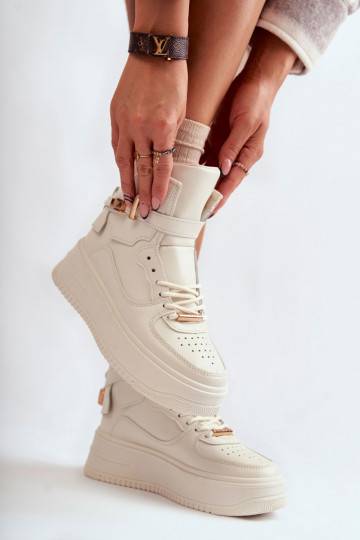 siltināti  sporta apavi smilšu krāsas Lexa 2