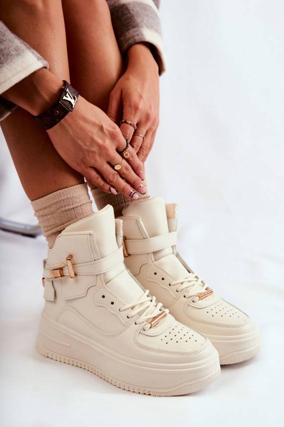   siltināti  sporta apavi smilšu krāsas Lexa