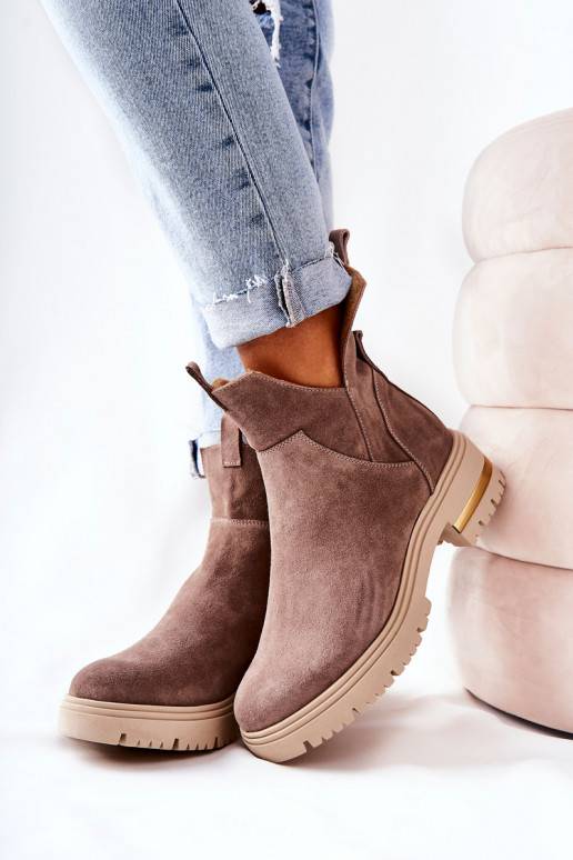 Sieviešu puszābaki siltināti Cut Out  Tanya Sieviešu puszābaki siltināti Cut Out  Tanya